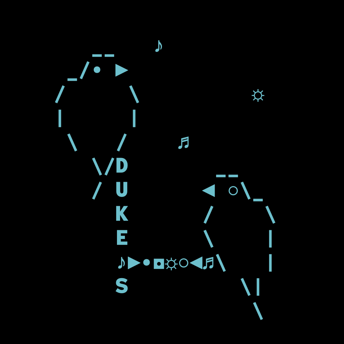 Joninscii ASCII Art Collaboration with Duke S Bird Album